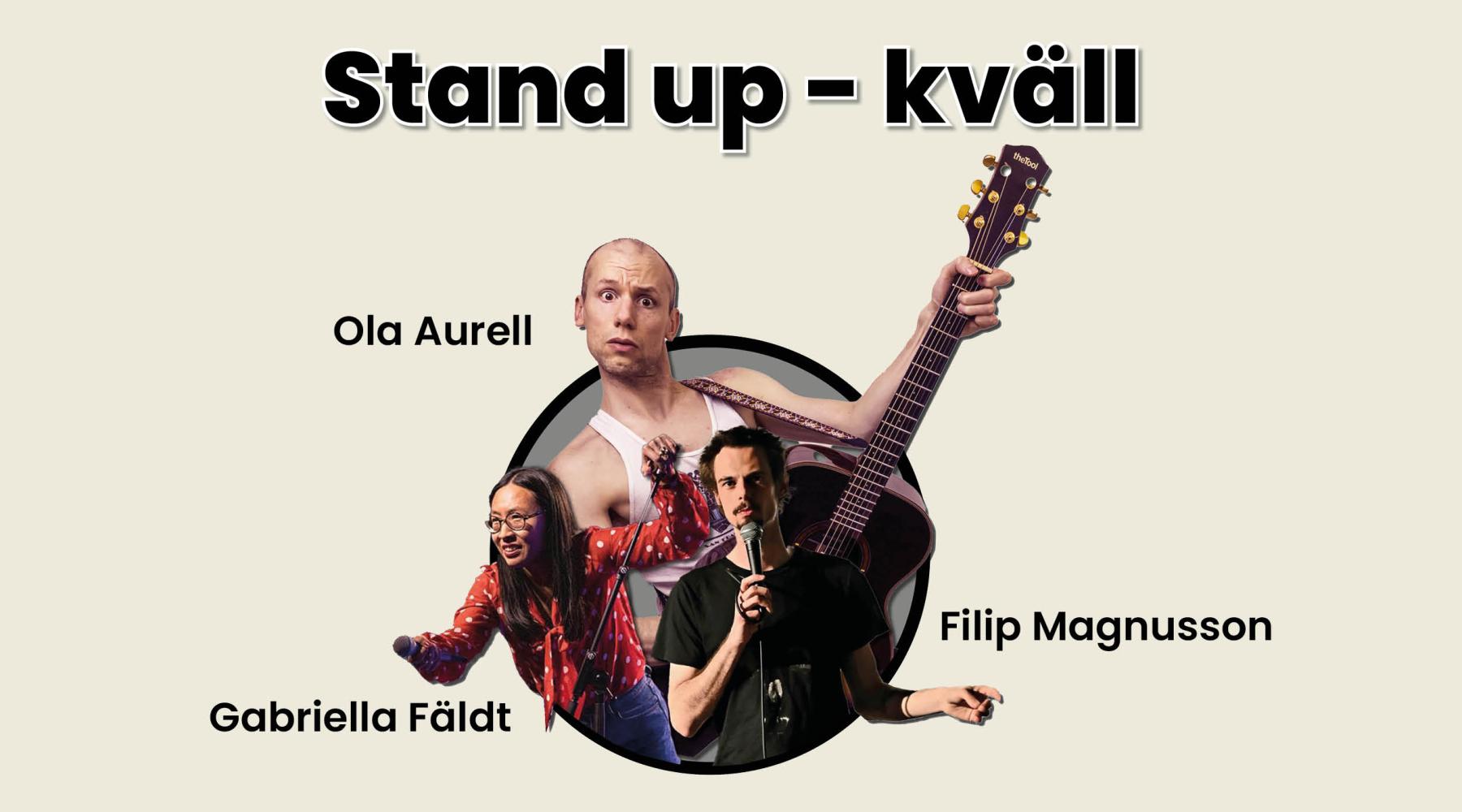 Stand up med Ola Aurell